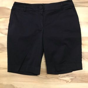 Loft Black Bermuda shorts